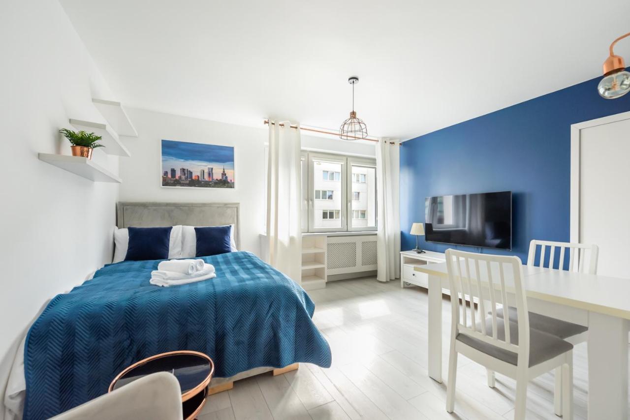 Zlota Blue Modern Studio Varsovie Extérieur photo