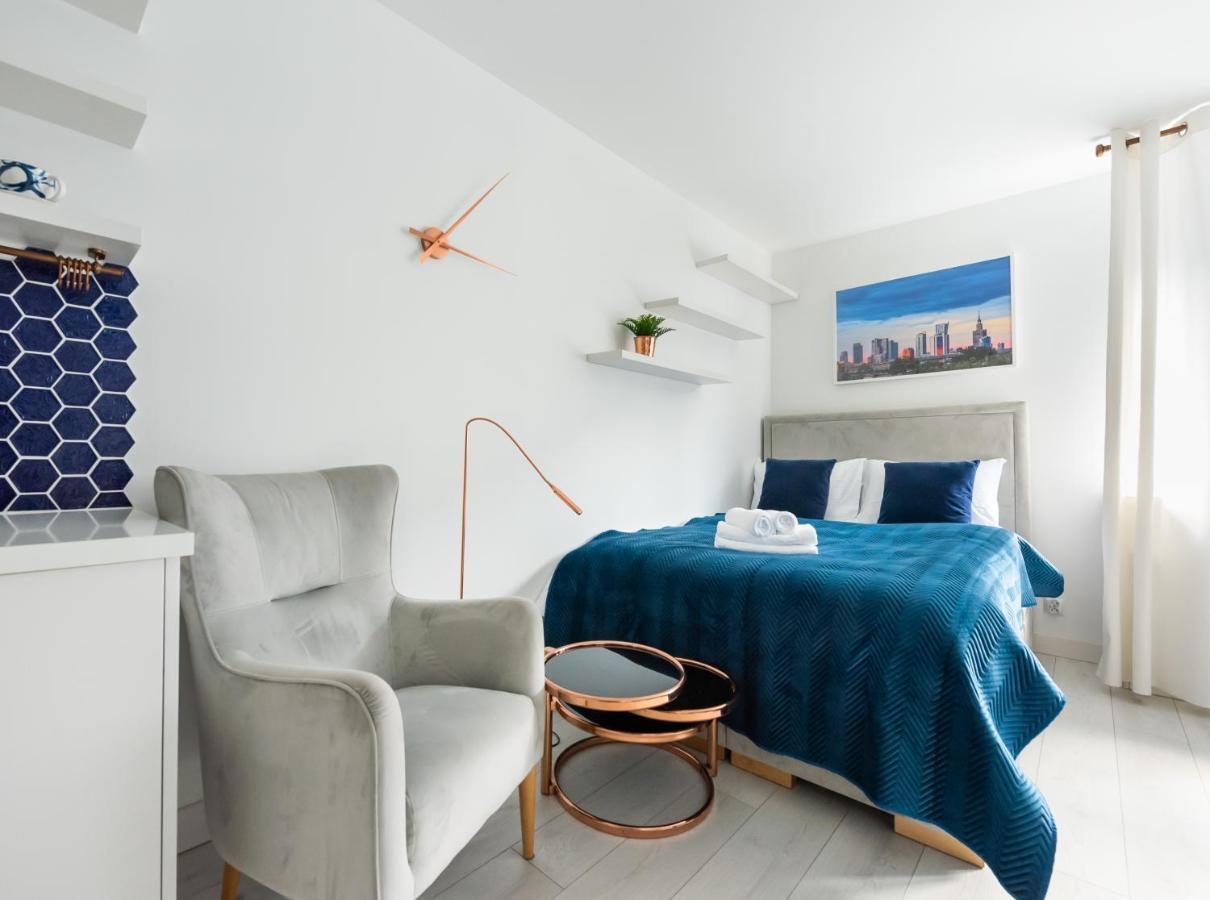 Zlota Blue Modern Studio Varsovie Extérieur photo