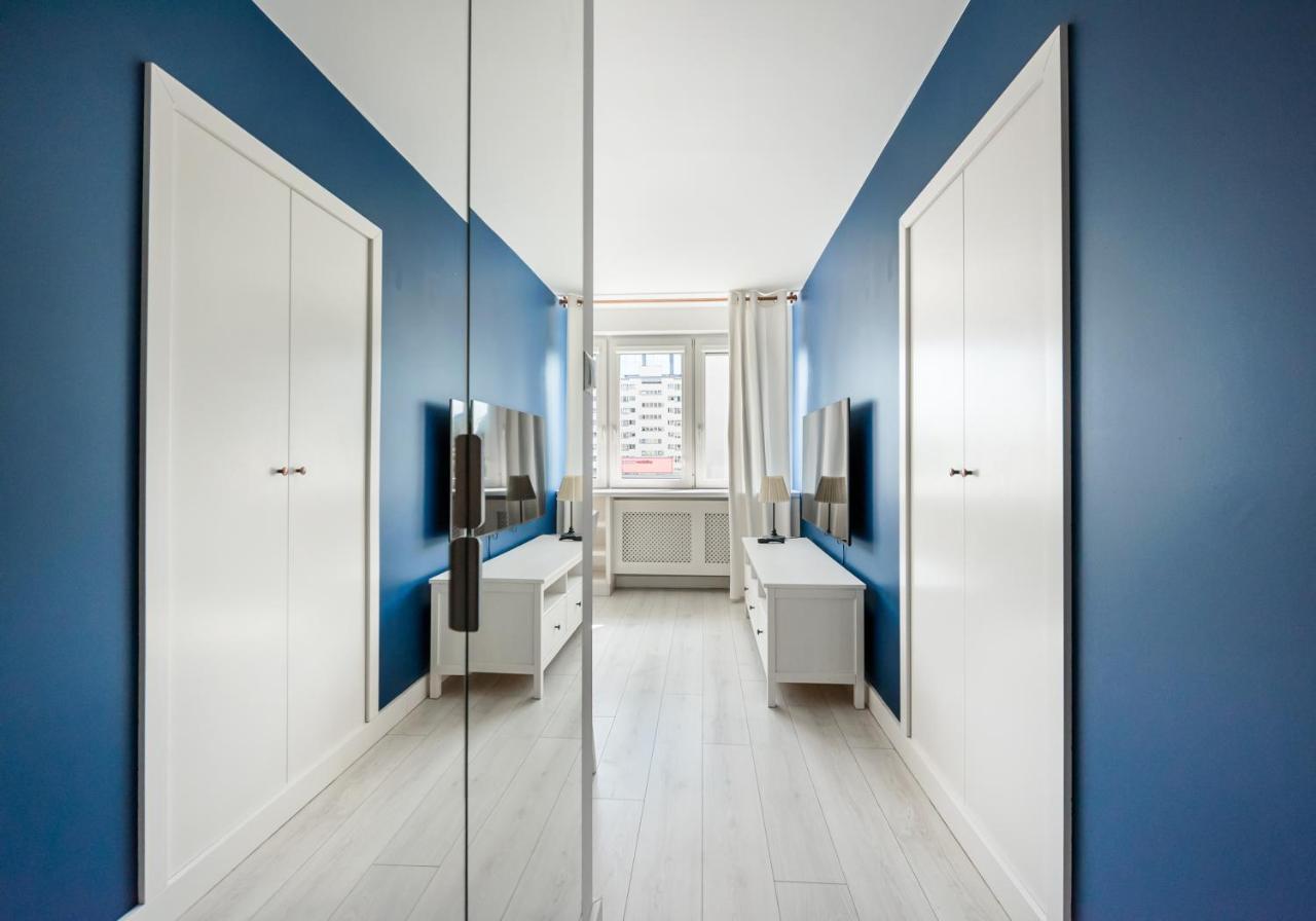 Zlota Blue Modern Studio Varsovie Extérieur photo