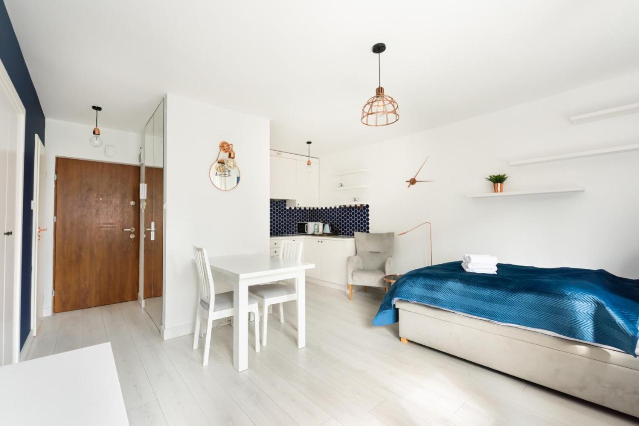 Zlota Blue Modern Studio Varsovie Extérieur photo